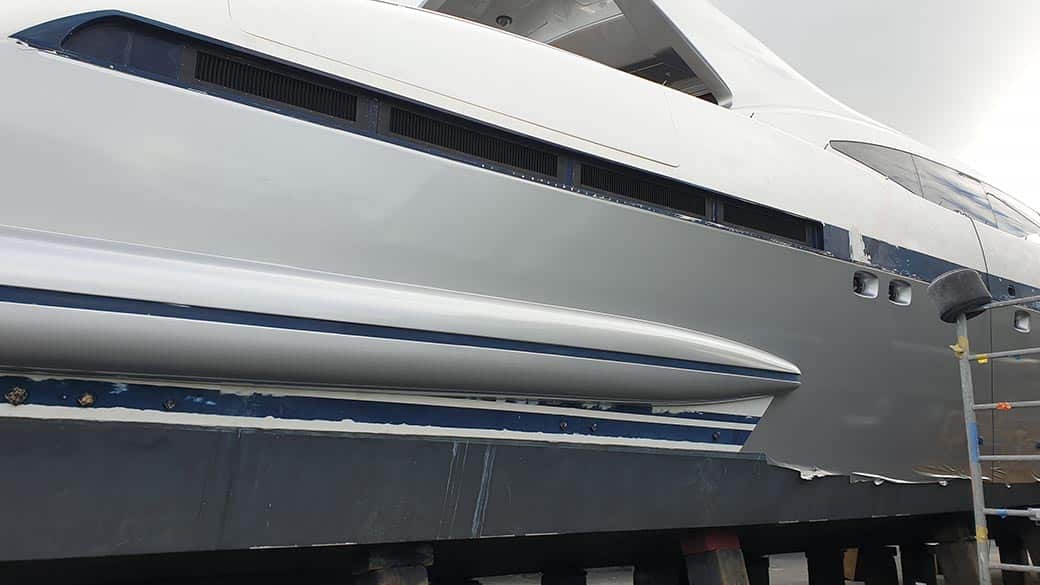 Mangusta 108 Yacht Wrapping - Yacht wraps anywhere in the world