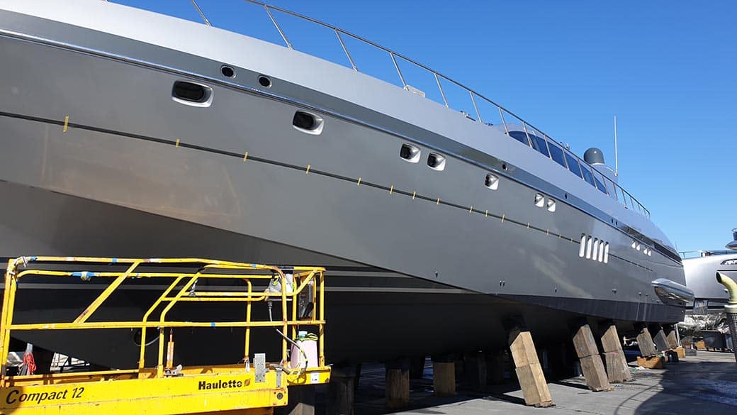 Mangusta 108 Yacht Wrapping - Yacht wraps anywhere in the world