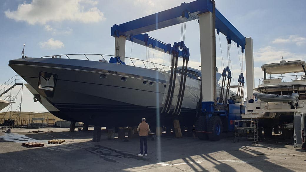 Mangusta 108 Yacht Wrapping - Yacht wraps anywhere in the world