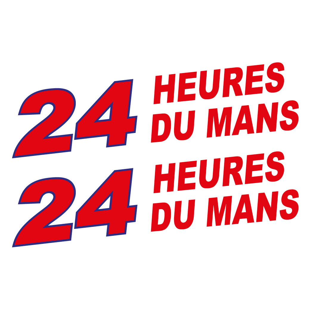 24 Heures du Mans Decals x2 (Old Style)