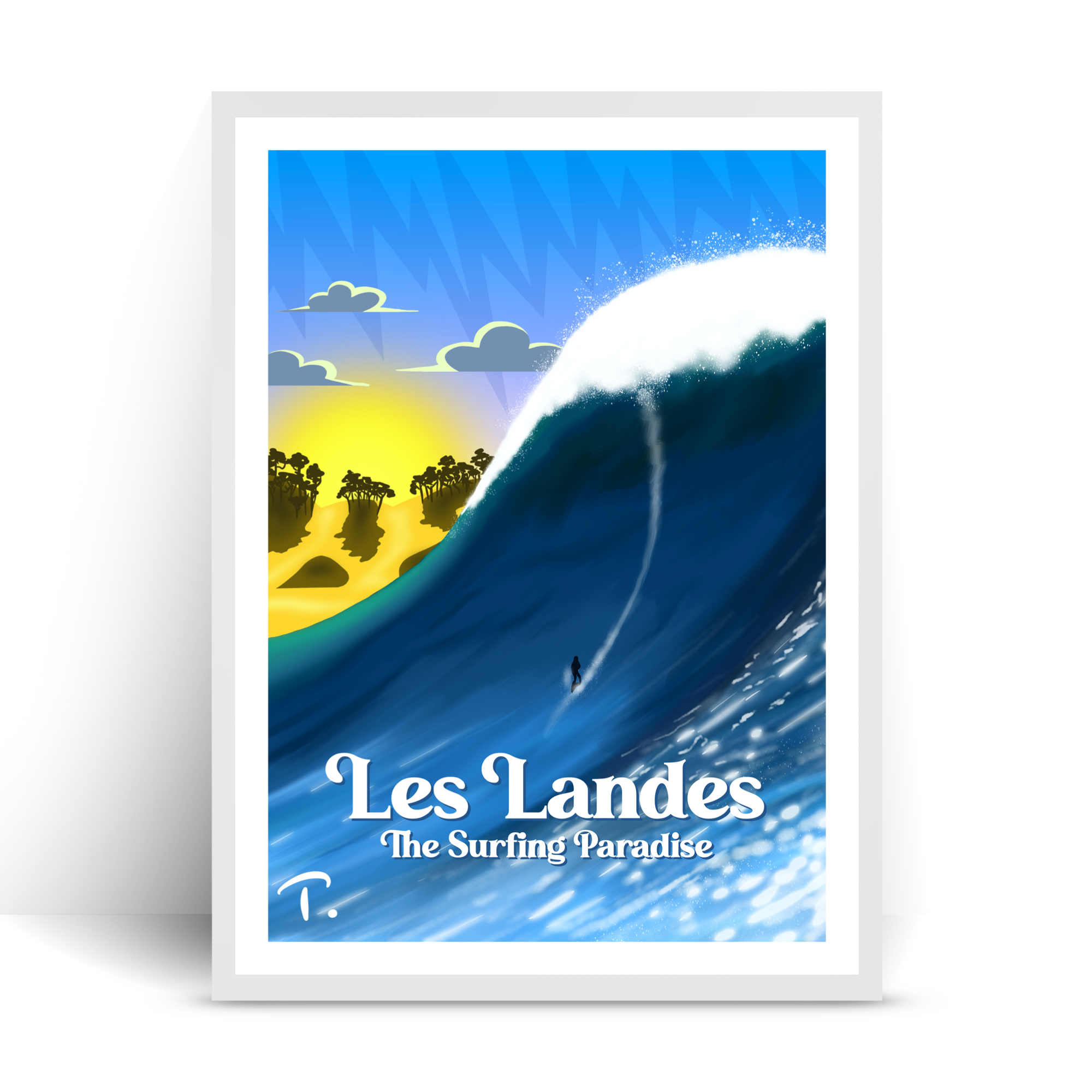 Thomas Puech - Les Landes - Surfing Paradise