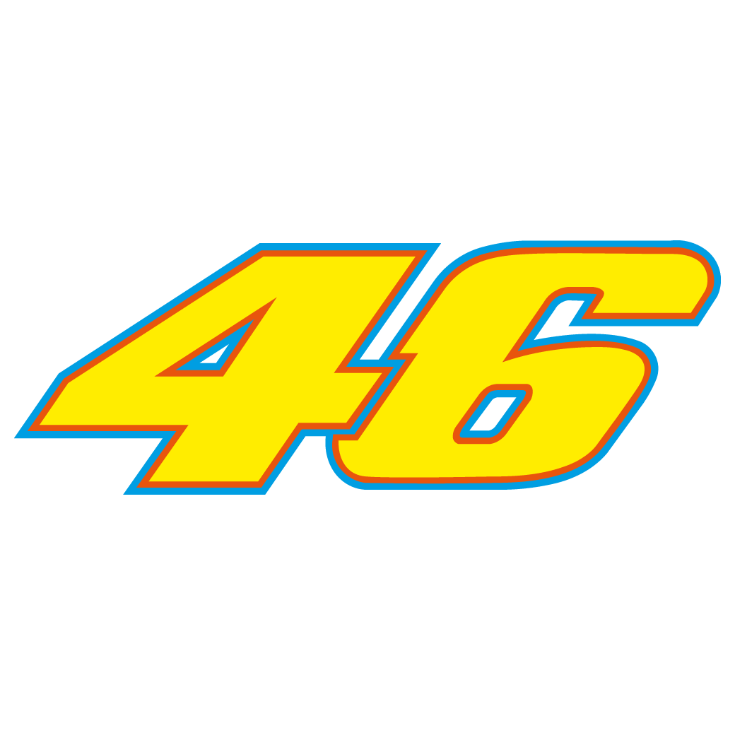 Valentino Rossi 46 Decal/Sticker (Old Style)