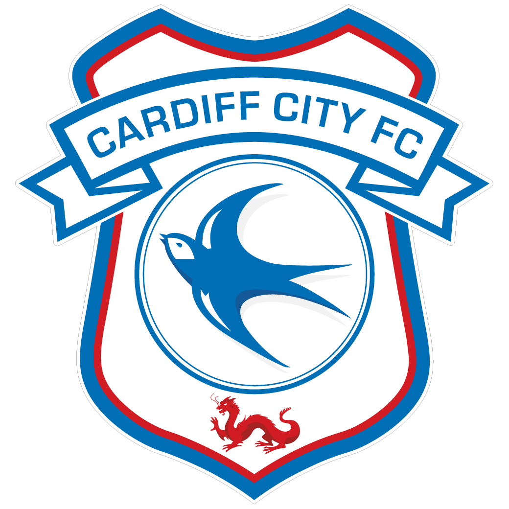 Cardiff City FC logo decal / sticker