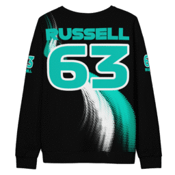 George Russell 63 AMG Mercedes F1 Cotton Sweatshirt - Unisex