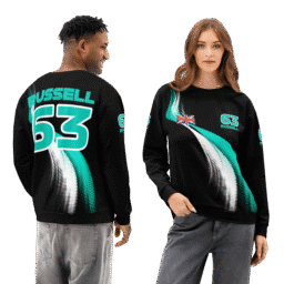 George Russell 63 AMG Mercedes F1 Cotton Sweatshirt - Unisex