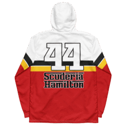Lewis Hamilton Scuderia 44 Ferrari F1 Team Rain Jacket