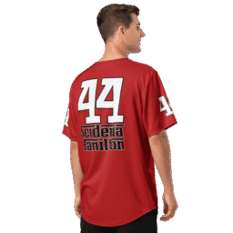 Lewis Hamilton Ferrari F1 Baseball Jersey