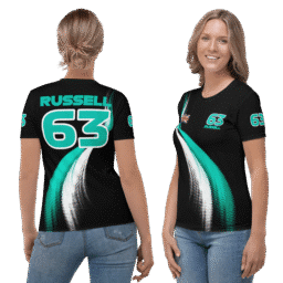 George Russell 63 AMG Mercedes F1 Team T-Shirt - Ladies