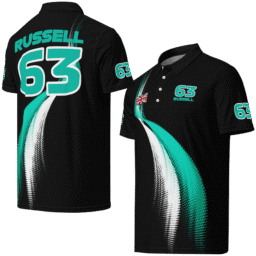 George Russell Mercedes F1 Polo Shirt