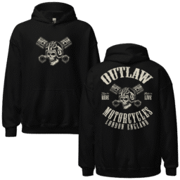 Outlaw Motorcycles London Biker Hoodie