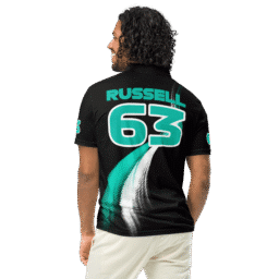 George Russell Mercedes F1 Polo Shirt