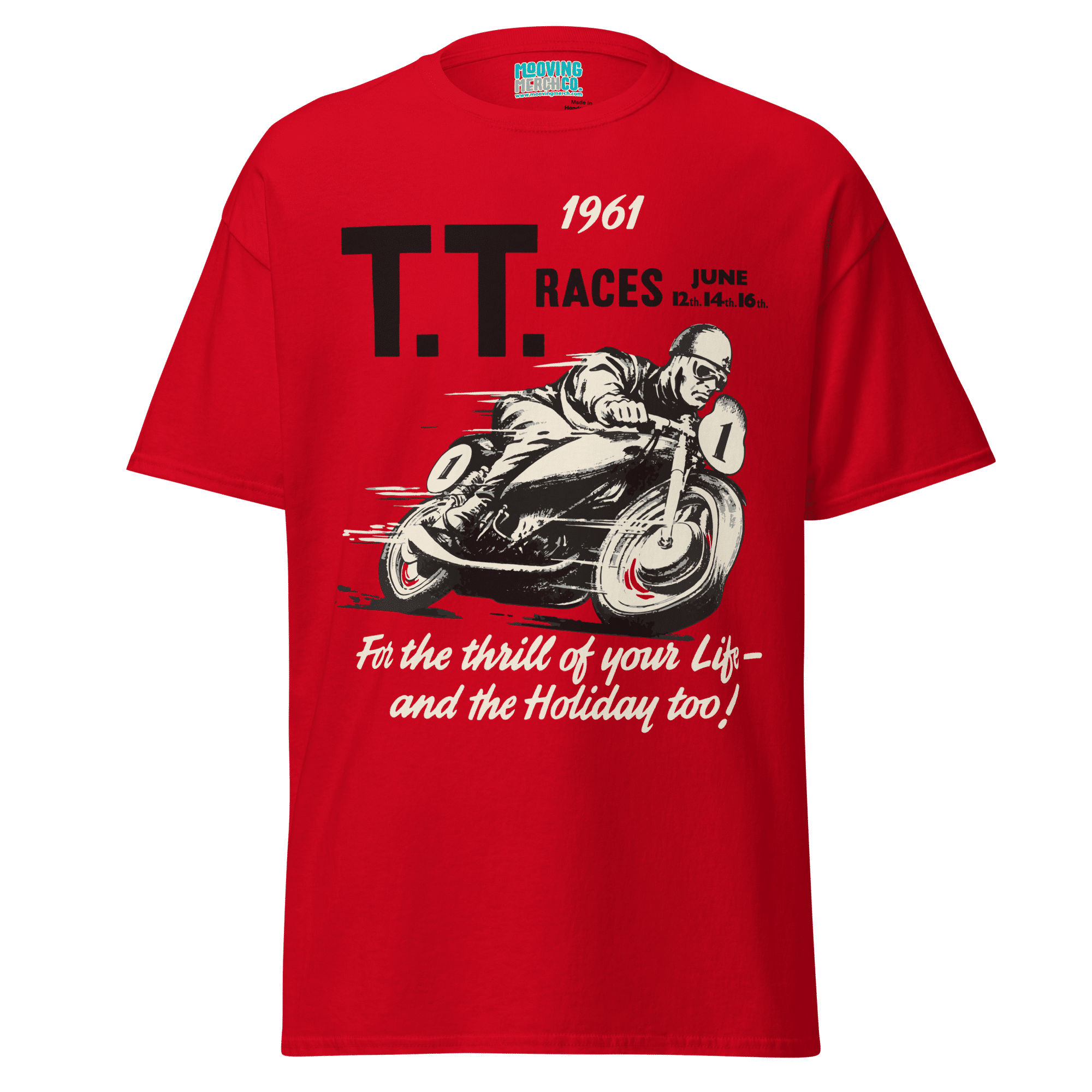 Isle of Man TT Retro Vintage T-Shirt - 14 Colours - Unisex