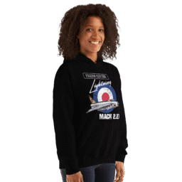 English Electric Lightning Fighter Aircraft Hoodie