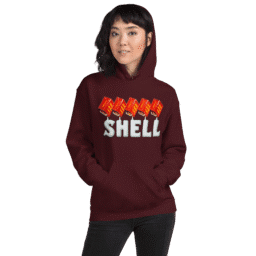Shell Oils Vintage Petroliana / Oil & Gas Hoodie