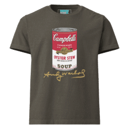 Andy Warhol 'Oyster Stew' Pop-Art Oversized T-Shirt