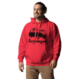 VW Type 2 Bus Surfwagen Surf Hoodie