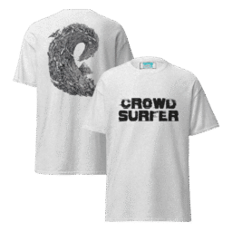 Crowd Surfer Surf Art T-Shirt