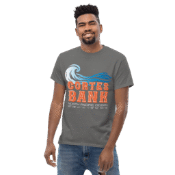 Cortes Bank Pacific Ocean Surf Location T-Shirt