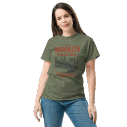Brooklyn New York - Empire State Retro T-Shirt