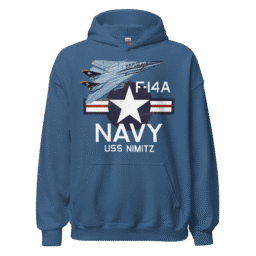 Grumman F-14 Tomcat / USS Nimitz Navy Squadron Hoodie