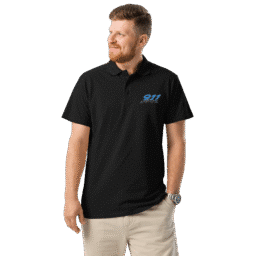Porsche 911 Logo Embroidered Polo Shirt